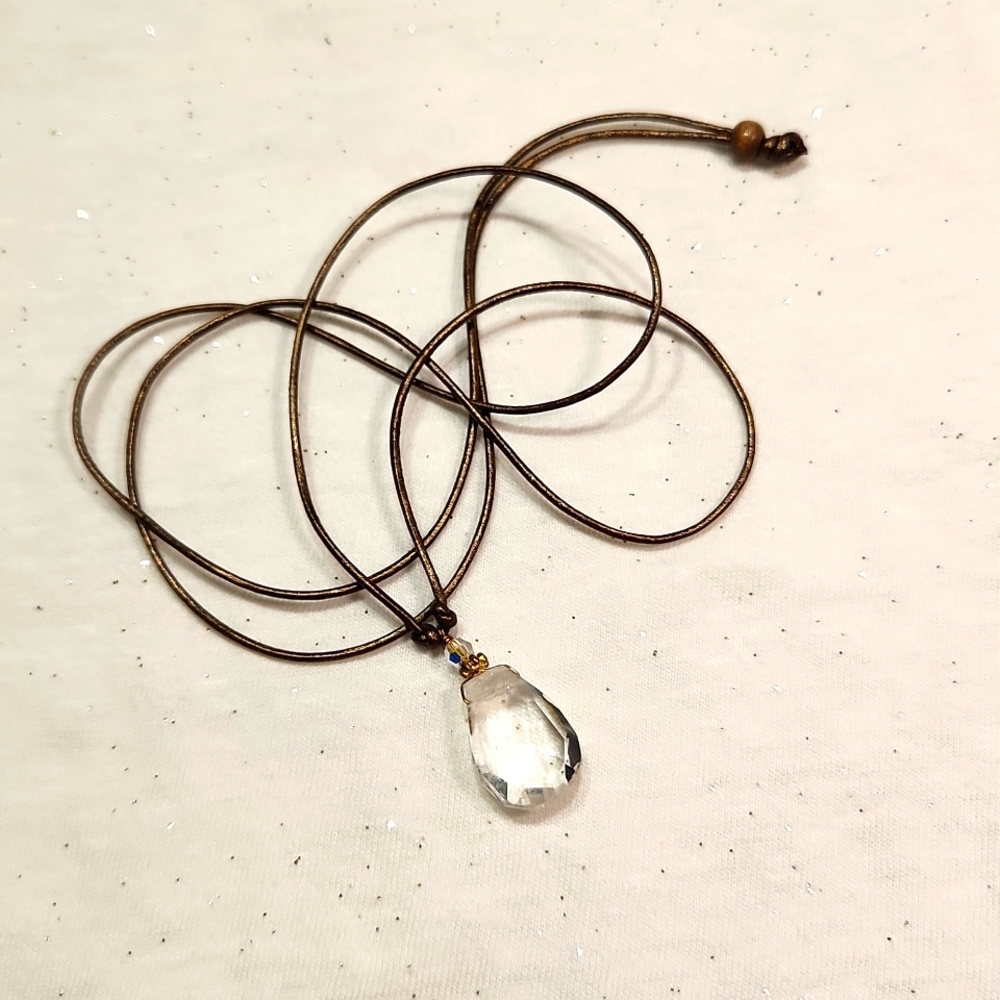 Swarovski crystal 16 in necklace